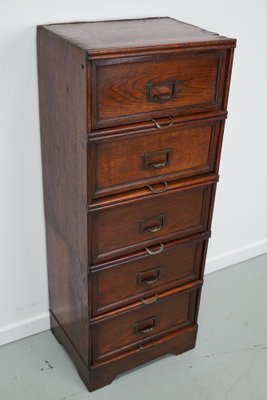 Belgian Oak Apothecary / Filing Cabinet, 1920s-XO-1696500