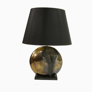 Belgian Stone Table Lamp, 1970s-IRH-561746