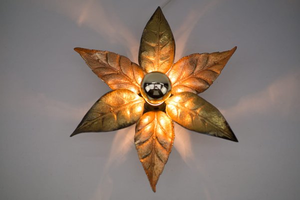 Belgian Wall Lamp by Willy Daro for Massive, 1960s-KQB-1173050