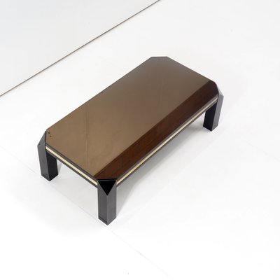 Belgium Gold & Chrome Coffee Table by Belgo Chrome, 1970s-SV-874357