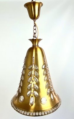 Bell-Shaped Ceiling Lamp Attributed to Oswald Haerdtl from Lobmeyr, 1950s-WZZ-1243043