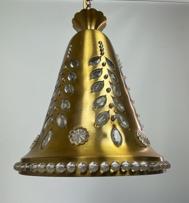 Bell-Shaped Ceiling Lamp Attributed to Oswald Haerdtl from Lobmeyr, 1950s-WZZ-1243043