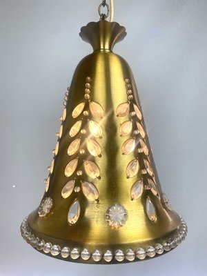 Bell-Shaped Ceiling Lamp Attributed to Oswald Haerdtl from Lobmeyr, 1950s-WZZ-1243043