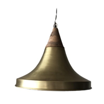 Bell Shaped Hanging Lamp in Brass-TCS-1320067