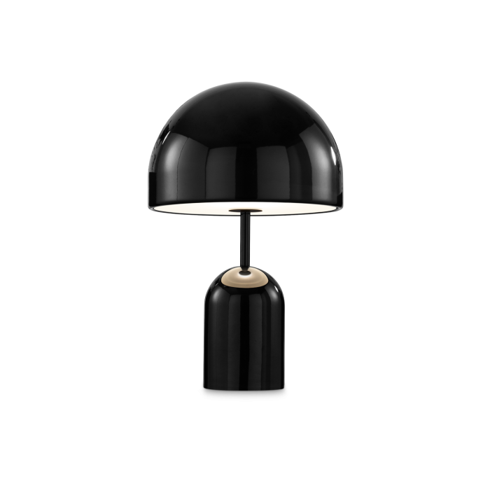 Plated Steel LED Table Lamp BELL by Tom Dixon #Black