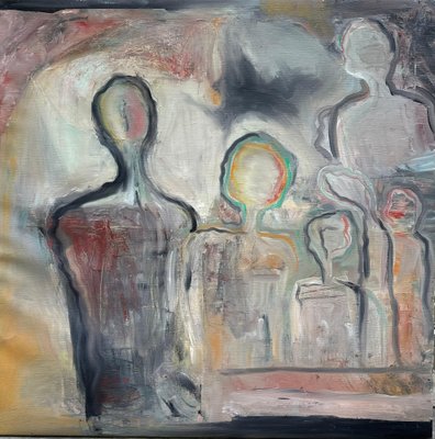 Bella Bibiluri, Family Vibe, 2022, Oil on Canvas-CHG-2031214