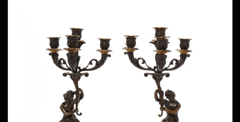 Belle Epoque Candelabras, Set of 2-WMV-1168915