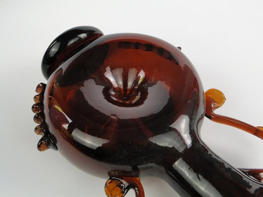 Belly Button Vase by J. Słuczan-Orkusz for Cracow Institute for Glassworks, 1970s-BKO-1823946