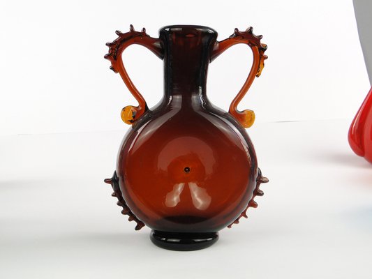 Belly Button Vase by J. Słuczan-Orkusz for Cracow Institute for Glassworks, 1970s-BKO-1823946