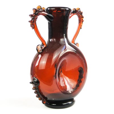 Belly Button Vase by J. Słuczan-Orkusz for Cracow Institute for Glassworks, 1970s-BKO-1823946