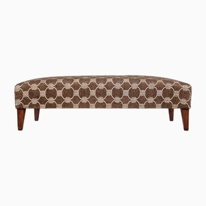 Bench in Wood and Fabric in the style of Gio Ponti, 1950s-UJI-1700037