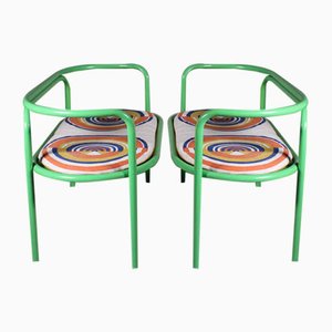 Benches with Cushions by Gae Aulenti for Locus Solus, Set of 2-VJY-2018265