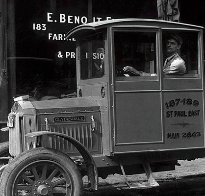 Benoit Fils, Clydesdale Truck, Montreal, Archival Fine Art Print, 1920-OBQ-2022273