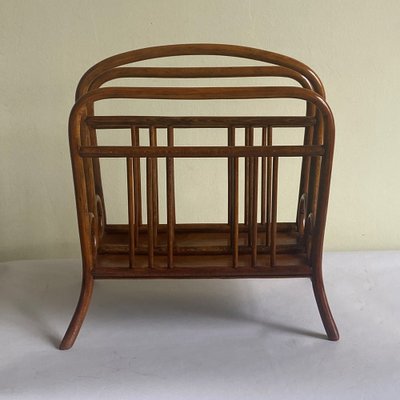 Bent Beech Model No. 33 Magazine Rack from Thonet Vienna, Austria, 1900s-HWV-1293484