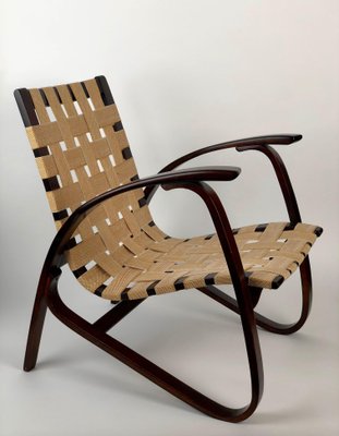 Bentwood Armchair by Jan Vanek for UP Zavody Brno, Czech Republic, 1930s-BAF-852382