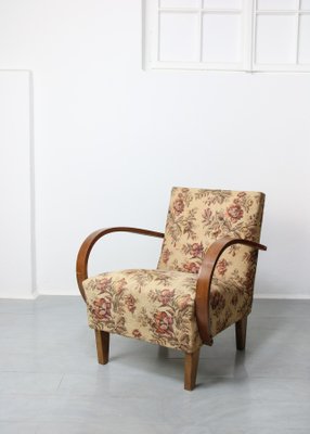 Bentwood Armchair by Jindřich Halabala, 1950s-HGJ-834012