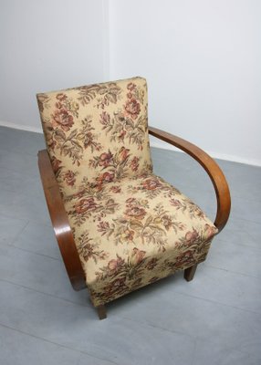 Bentwood Armchair by Jindřich Halabala, 1950s-HGJ-834012