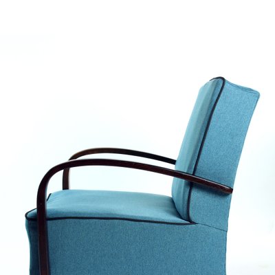 Bentwood Armchair from Thonet, Czechoslovakia, 1940s-UL-1078303