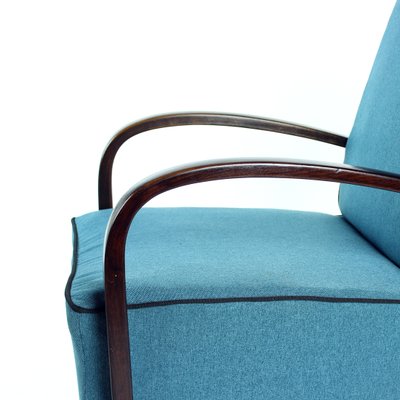 Bentwood Armchair from Thonet, Czechoslovakia, 1940s-UL-1078303