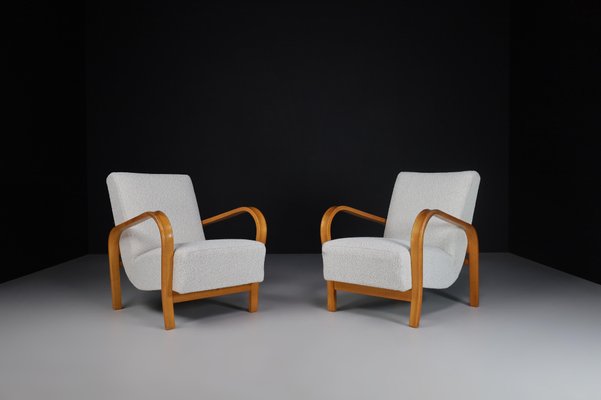 Bentwood Armchairs by Karel Koželka & Antonín Kropáček, 1940, Set of 2-TRW-1797076