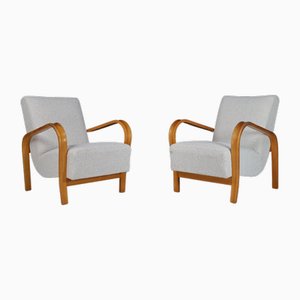 Bentwood Armchairs by Karel Koželka & Antonín Kropáček, 1940, Set of 2-TRW-1797076