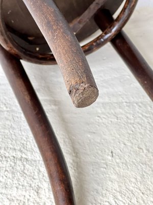 Bentwood Bistro Thonet Stool from Gebrüder Thonet, 1920s-ALG-2027940