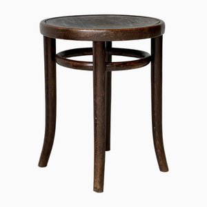 Bentwood Bistro Thonet Stool from Gebrüder Thonet, 1920s-ALG-2027940