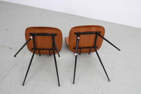 Bentwood Chairs by Carlo Ratti, Italy, 1950s, Set of 2-AA-1764476