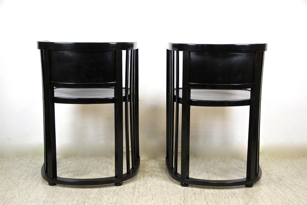 Bentwood Chairs by Josef Hoffmann from J&J Kohn, Austria, 1910, Set of 2-TQA-1322181