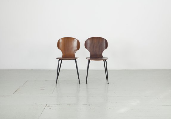 Bentwood Dining Chairs by Carlo Ratti, Italy, 1950s, Set of 2-AA-1764631