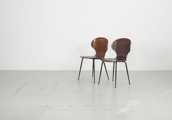 Bentwood Dining Chairs by Carlo Ratti, Italy, 1950s, Set of 2-AA-1764631