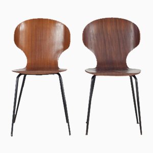 Bentwood Dining Chairs by Carlo Ratti, Italy, 1950s, Set of 2-AA-1764631