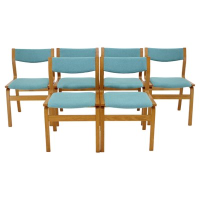 Bentwood Dining Chairs, Denmark, 1960s, Set of 6-TZ-1448521