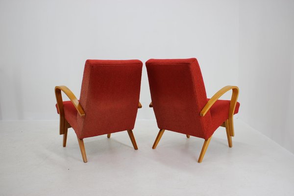 Bentwood Lounge Chairs by Frantisek Jirak, 1960s, Set of 2-TZ-640917