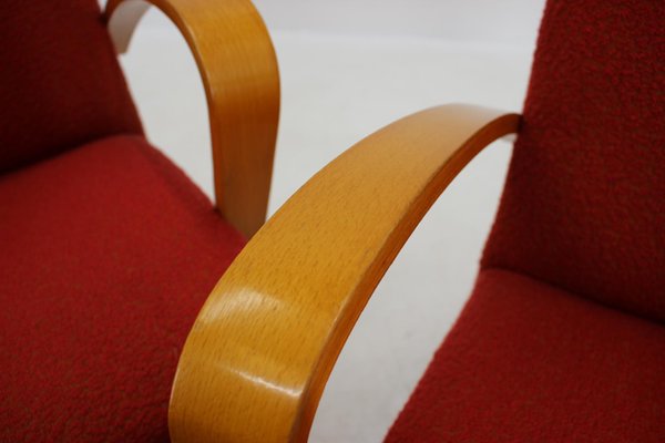 Bentwood Lounge Chairs by Frantisek Jirak, 1960s, Set of 2-TZ-640917