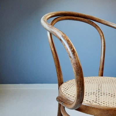 Bentwood & Rattan No. 209 Armchair from ZPM Radomsko, 1970s-SJU-1818626