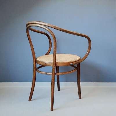 Bentwood & Rattan No. 209 Armchair from ZPM Radomsko, 1970s-SJU-1818626