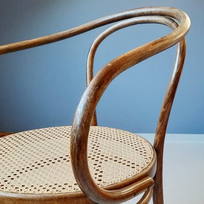 Bentwood & Rattan No. 209 Armchair from ZPM Radomsko, 1970s-SJU-1818626