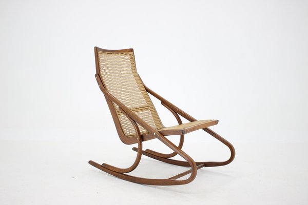 Bentwood Rocking Chair by Antonín Šuman, Czechoslovakia, 1960s-TZ-785970