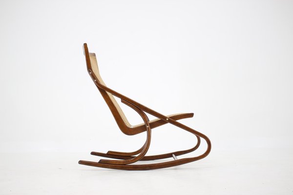 Bentwood Rocking Chair by Antonín Šuman, Czechoslovakia, 1960s-TZ-785970