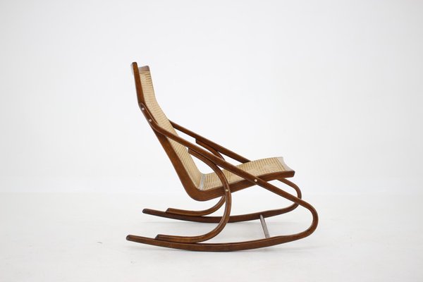 Bentwood Rocking Chair by Antonín Šuman, Czechoslovakia, 1960s-TZ-785970