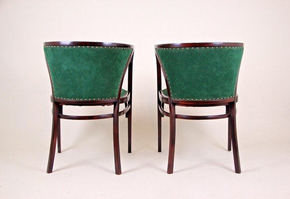 Bentwood Seating Set by M. Kammerer for Thonet, 1910s, Set of 3-TQA-1322099