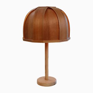 Bentwood Table Lamp from Solbackens Svarveri, Sweden, 1970s-FJP-2040409