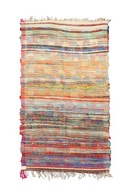 Berber Azilal Multicolored Rug in Wool, Morocco-JNO-2023487