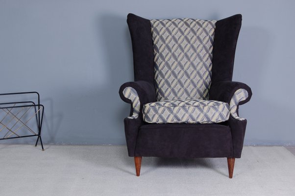 Bergere Armchair with Ears, 1960s-XSG-669321