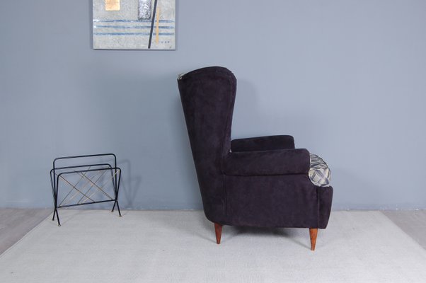 Bergere Armchair with Ears, 1960s-XSG-669321