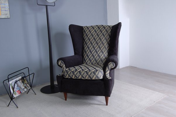 Bergere Armchair with Ears, 1960s-XSG-669321