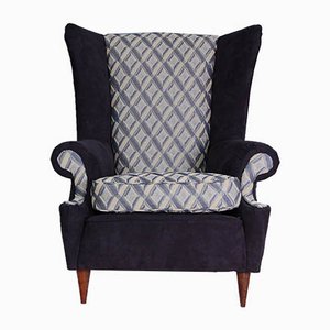 Bergere Armchair with Ears, 1960s-XSG-669321