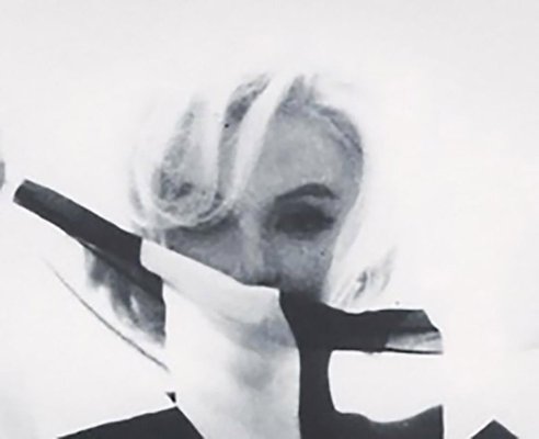 Bert stern "Marilyn Monroe black and white scarf " 2012 2012-ICD-795624