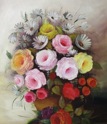 Betes, Autumn Flowers Still Life, Oil on Canvas-ZYI-1338544